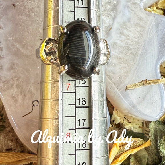 Alquimia Onyx Silver Ring - Picture 1 of 1